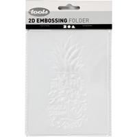 Creativ Company Embossing folder , woorden, afm 11x14 cm, dikte 2 mm, 1 stuk - thumbnail
