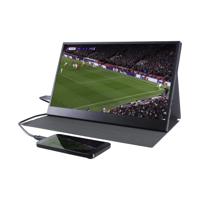 Denver PMO-15604 LED-monitor Energielabel B (A - G) 39.6 cm (15.6 inch) 16:9 30 ms Mini-HDMI, USB-C, Hoofdtelefoon (3.5 mm jackplug) IPS LED - thumbnail