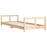 Kinderbedframe 80x200 cm massief grenenhout - thumbnail