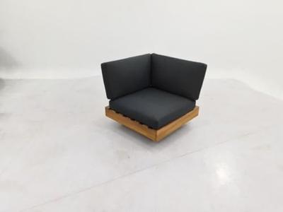 Los Angeles Lounge Hoekstuk 984 - Staal Zwart Los Angeles Lounge Hoekstuk 984 - Staal Zwart