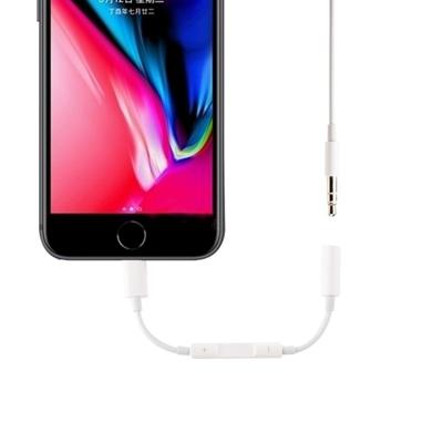 8 Pin to 3.5mm Headphone Jack Adapter Support Self-timer / Song / Line Control For iPhone XR / iPhone XS MAX / iPhone X & XS / iPhone 8 & 8 Plus / iP