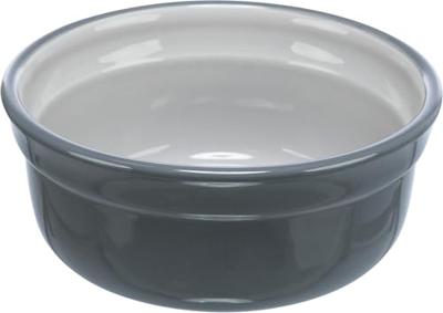TRIXIE Nap, keramiek, 1,6 L/Ø 20 cm, grijs/lichtgrijs - 24412