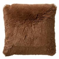 Sierkussen Fluffy 45x45 cm Tobacco Brown - thumbnail