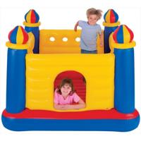 Furniture Limited Intex 48259 - opblaasbaar springkasteel 'jump-o-lene' (174x174x135cm) - thumbnail
