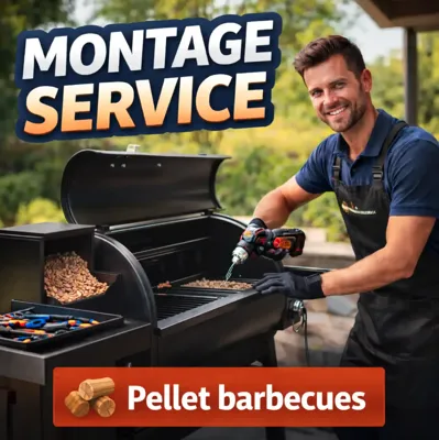Montage Pellet Barbecue