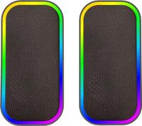 SpeedLink TOKEN PC-luidsprekers Bluetooth, Kabelgebonden 6 W Zwart, RGB - thumbnail