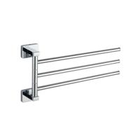 Drievoudige Handdoekhouder Sapho Apollo Draaibaar 34.9 cm Chroom - thumbnail