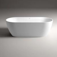 Vrijstaand Bad Sanilux Moon 180 cm Glans Wit - thumbnail