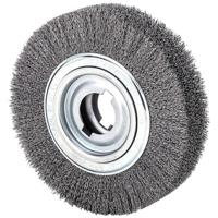 Lessmann Ronde borstel | d. 250 mm draaddikte 0,35 mm | staal 60 mm | 3600 min-¹ | 1 stuk - 377053 - 377053 - thumbnail