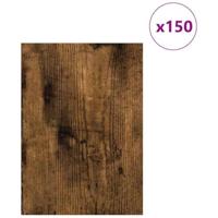 Decorpanelen 150 pcs Gerookt eiken 21 x 30 x 0.3 cm - thumbnail