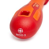 C.K Plus/minus schroevendraaier VDE Grootte SL/PZ 2 Koplengte: 100 mm - thumbnail