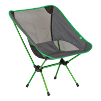 Highlander Ayr lichtgewicht campingstoel - Groen - thumbnail