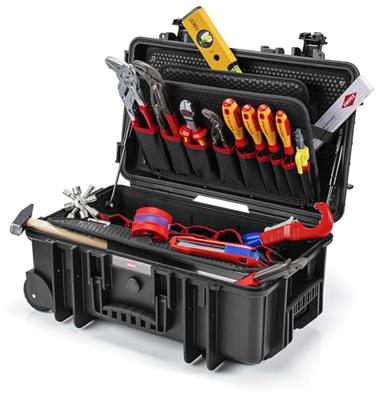 Knipex Robust26 Sanitär Gereedschapskoffer (gevuld) (b x h x d) 350 x 225 x 550 mm Knipex Robust26 Sanitär Gereedschapskoffer (gevuld) (b x h x d) 350 x 225 x 550 mm