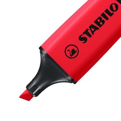Markeerstift stabilo boss 70/48 echt rood blst à 1 | 10 stuks Markeerstift stabilo boss 70/48 echt rood blst à 1 | 10 stuks