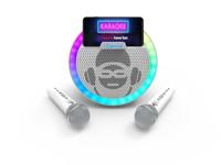 Luidspreker met Karaokemicrofoon - thumbnail