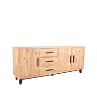 LABEL51 Dressoir 'Lima' Grenenhout, 200cm - thumbnail