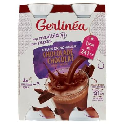 Gerlinéa Drinkmaaltijd Chocolade 4 pack
