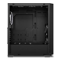 Sharkoon VS8 RGB Tower PC-behuizing Zwart - thumbnail