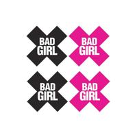 Tepelpads Peekaboo Bad Girl Één maat - thumbnail