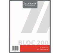 Kladblok Aurora 210x270mm blanco 200 vel 45gr - thumbnail
