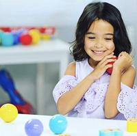 Otto Simon Fisher price dough dots klei set in rugzak 6-delig - thumbnail