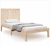 Bedframe zonder matras massief grenenhout 100x200 cm - thumbnail