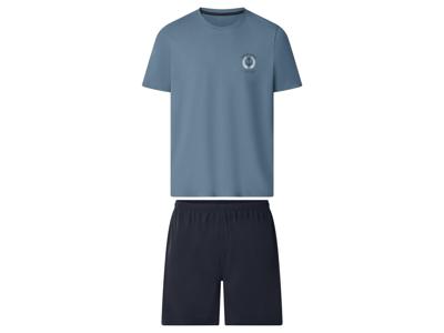 esmara Men Korte heren pyjama (Blauw/donkerblauw, XL) esmara Men Korte heren pyjama (Blauw/donkerblauw, XL)