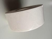 Etiket 35 mm rond transparant 1000 stuks - 12 stuks - thumbnail