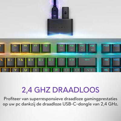 Alienware AW920K Toetsenbord Draadloos Grijs - thumbnail