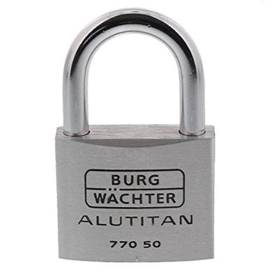Burg Wächter 36101 Hangslot 50.00 mm Verschillend sluitend Aluminium Sleutelslot