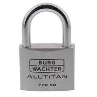 Burg Wächter 36101 Hangslot 50.00 mm Verschillend sluitend Aluminium Sleutelslot - thumbnail