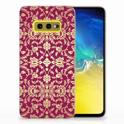 Siliconen Hoesje Samsung Galaxy S10e Barok Pink