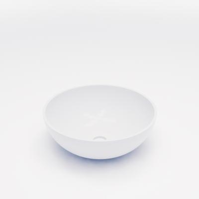 Waskom BWS Dorn 40X40X15 cm Rond Solid Wit Glans Boss & Wessing Waskom BWS Dorn 40X40X15 cm Rond Solid Wit Glans Boss & Wessing