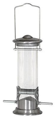 Siena Garden 283773 Vogelvoederzuil aluminium Line voor mengvoeder, 24 cm. 1 stuk(s)