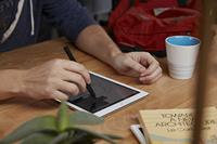 Adonit Mark capacitieve stylus in zilver voor Apple iPhone/iPad/tablet, zwart - thumbnail
