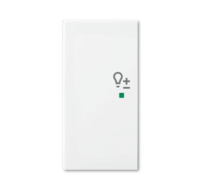 Busch-Jaeger 2CKA006220A0364 Afdekking 2-voudig free@home Wit, Zuiver wit (RAL 9010) 1 stuk(s)