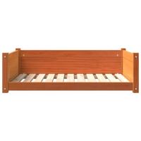 Hondenmand 95,5x65,5x28 cm massief grenenhout wasbruin - thumbnail