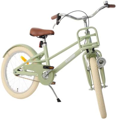 AMIGO Urban Aluminium Frame 18 Inch Meisjes Terugtraprem Groen - thumbnail