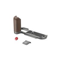 SMALLRIG X-T50 Handgreep, Houten L-shape Handle voor FUJIFILM X-T50 Camera, Ingebouwde Quick Release Plaat voor Arca, met Sluiterknop en Hot Shoe Cover, Houtskool Zilver - 4736 - thumbnail
