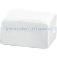 NORDVLIES poetspapier "wipex airlaid mb" wipex fleece cloth white 500 sheets z-folded - thumbnail