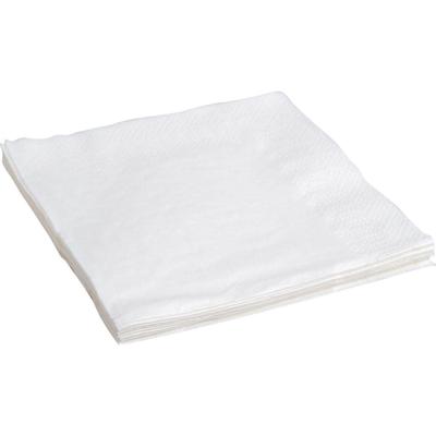 Servetten, ft 24 x 24 cm, 2-laags, wit, pak van 10 x 400 stuks