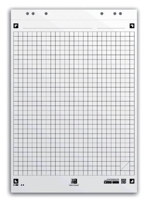 Flipoverpap oxford smart 650x980mm ruit 90gr 20v Flipoverpap oxford smart 650x980mm ruit 90gr 20v