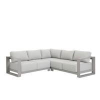 Levanto Hoek Loungebank Taupe Garden Impressions - Garden impressions - thumbnail