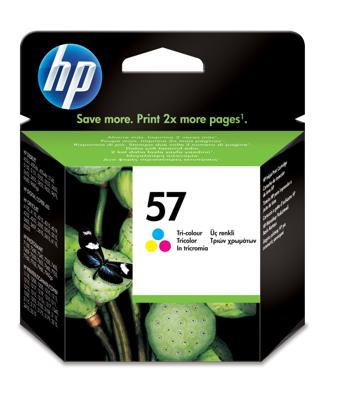Originele inktcartridge HP 57 Tricolor