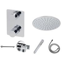 Wiesbaden one-pack inbouwthermostaatset rond type 104 - thumbnail