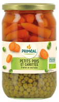Primeal Doperwten wortelen bio 680 Gram - thumbnail