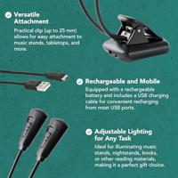 K&M 12259 Double2 oplaadbare LED FlexLight lamp - thumbnail