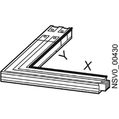 Siemens BVP:261887 Richtingsverandering Koper Lichtgrijs 234 mm² 400 A 690 V/AC 1 stuk(s)