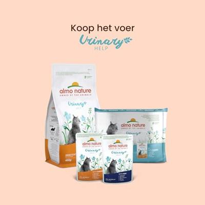 Almo Nature Urinary Help met kip natvoer kat (70 g) 60 x 70 g