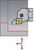 Promat/Tecwerk Wisselplaathouder | A32S-PCLNR 12 | rechts vernikkeld | met interne koeling - 6484001942 - thumbnail